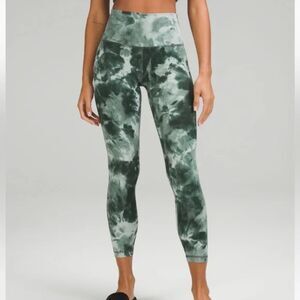 Lululemon Align Diamond Dye Starlight Smoked Spruce Leggings Size 6 Yoga Pilates